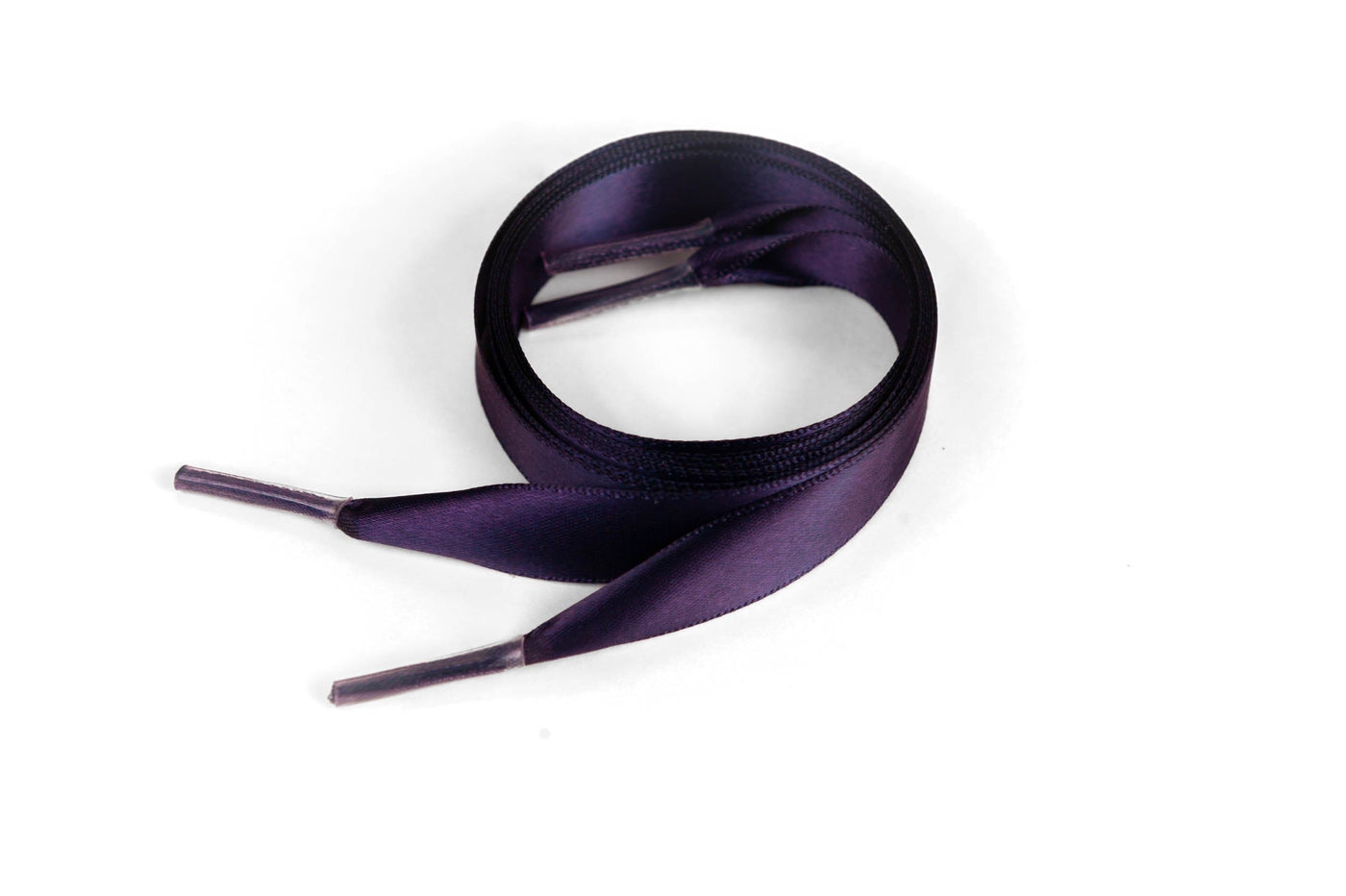 Shoelaces Bridal Custom Text Satin Ribbon 5/8" Premium Quality Shoelaces - 48" & 54" Lengths 48" (Low Tops) / Razzle