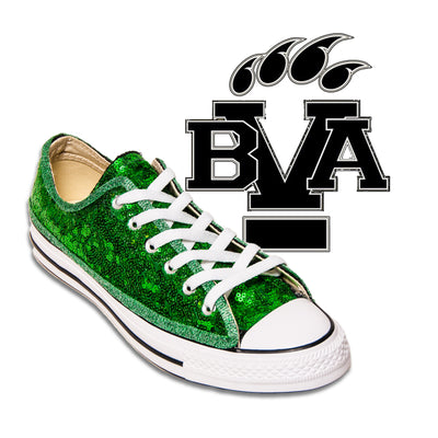 Bella Vernon Area High School Exclusive Dance Team Sneakers - Custom Weddings Shoes, Special Events, Prom