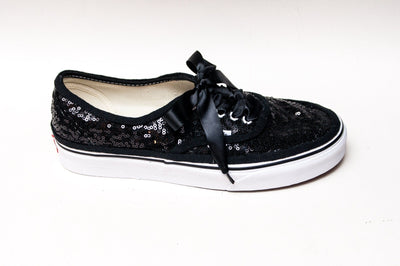 Black Starlight Sequin Sneakers