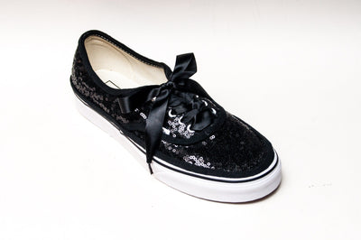 Black Starlight Sequin Sneakers