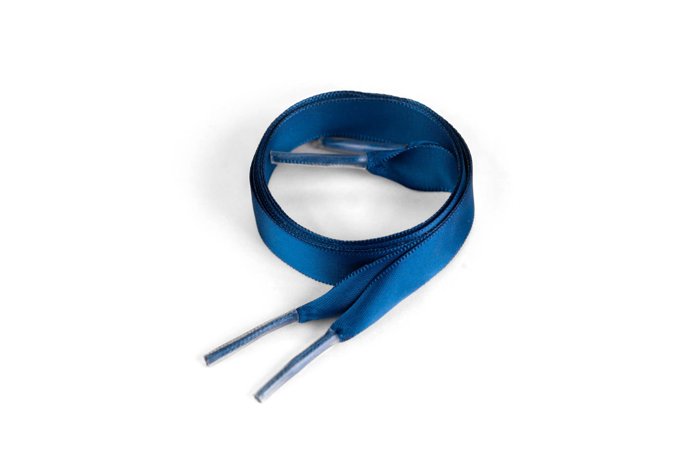Satin Ribbon 5/8" Premium Quality Shoelaces - 48" Inch Length Cobalt