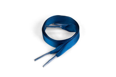 Satin Ribbon 5/8" Premium Quality Shoelaces - 96" Inch Length Cobalt