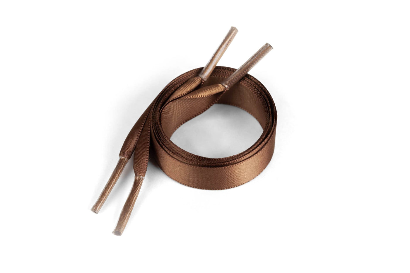 Satin Ribbon 5/8" Premium Quality Shoelaces - 36" Inch Length Copper