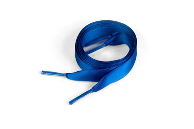 Satin Ribbon 5/8" Premium Quality Shoelaces - 36" Inch Length Royal