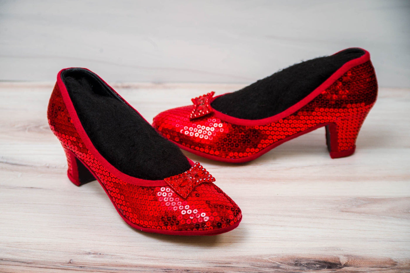 Wedding Shoes Red Sequin French High Heels. Brides, Bridesmaids, Halloween, Cosplay