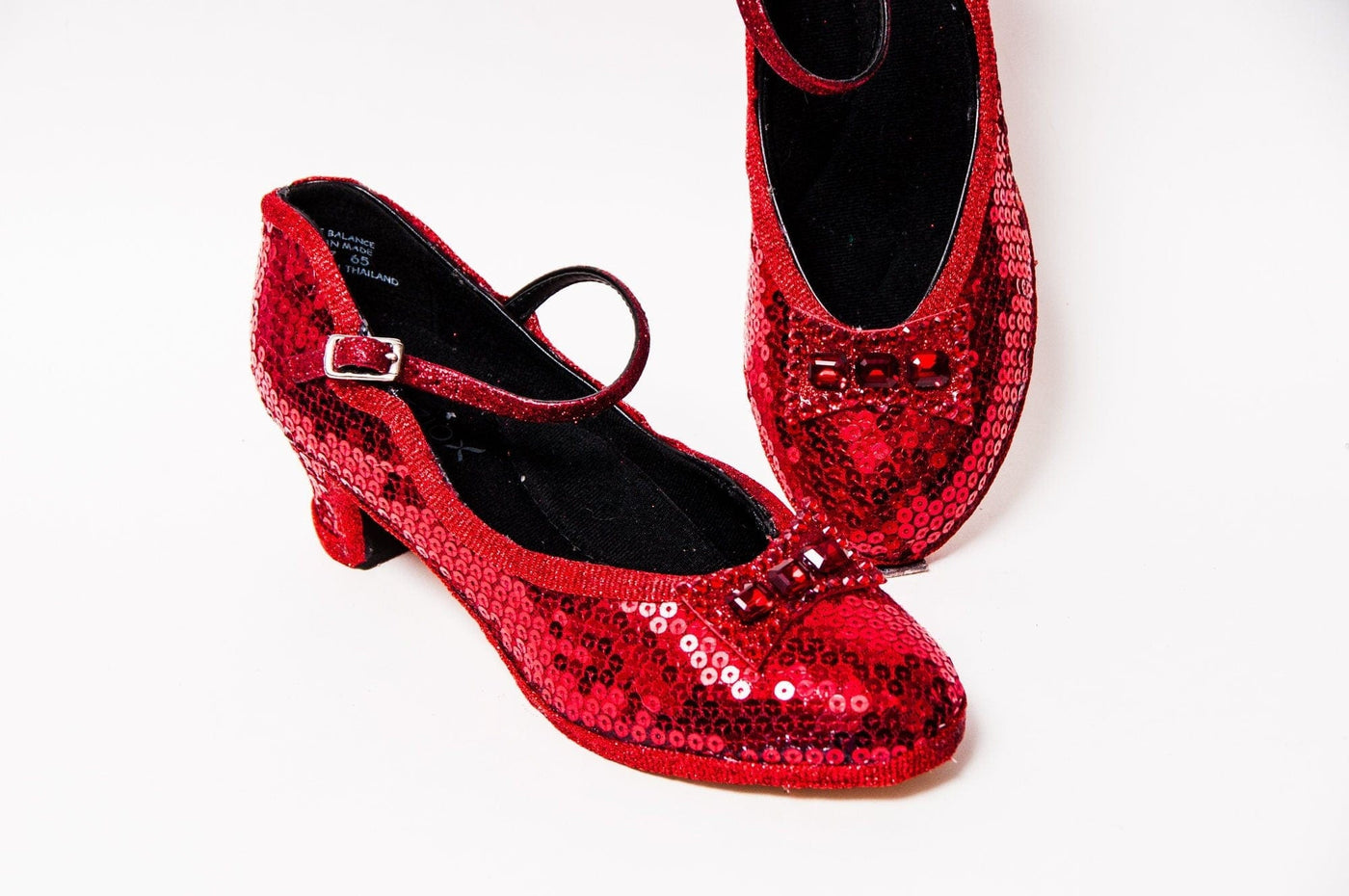 Wedding Shoes Red Sequin French High Heels. Brides, Bridesmaids, Halloween, Cosplay